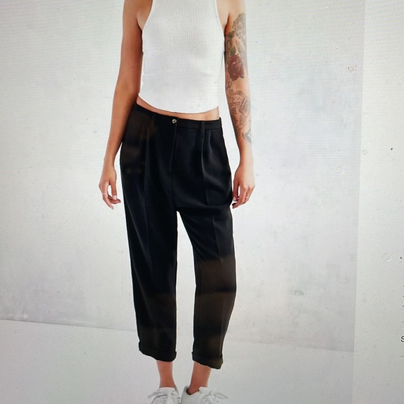 🆕 Silence + Noise Slouchy Tailored Trouser - Picture 1 of 15